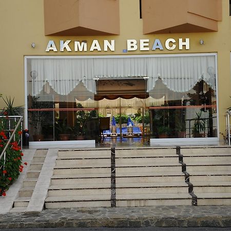 Akman Beach Apart Otel Alanya Esterno foto