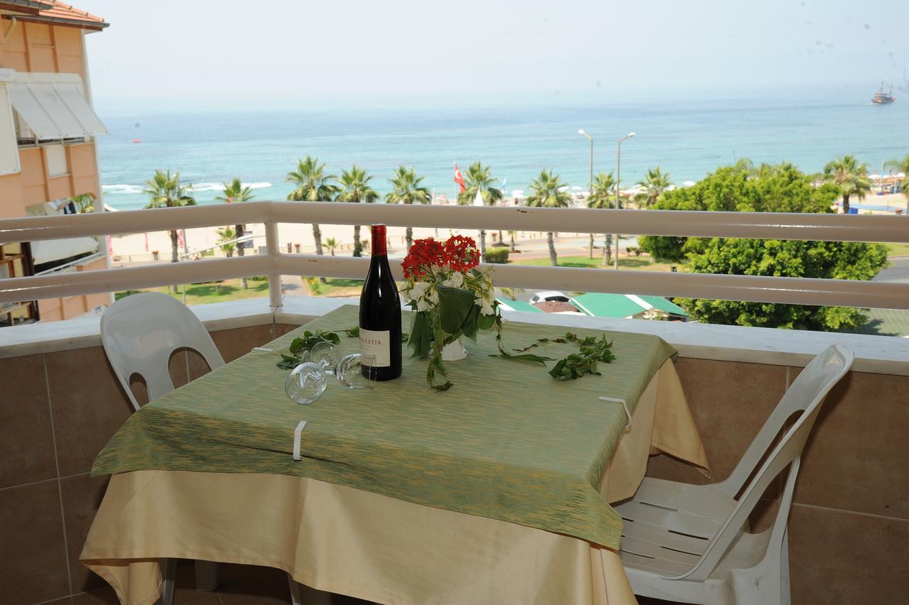 Akman Beach Apart Otel Alanya Esterno foto