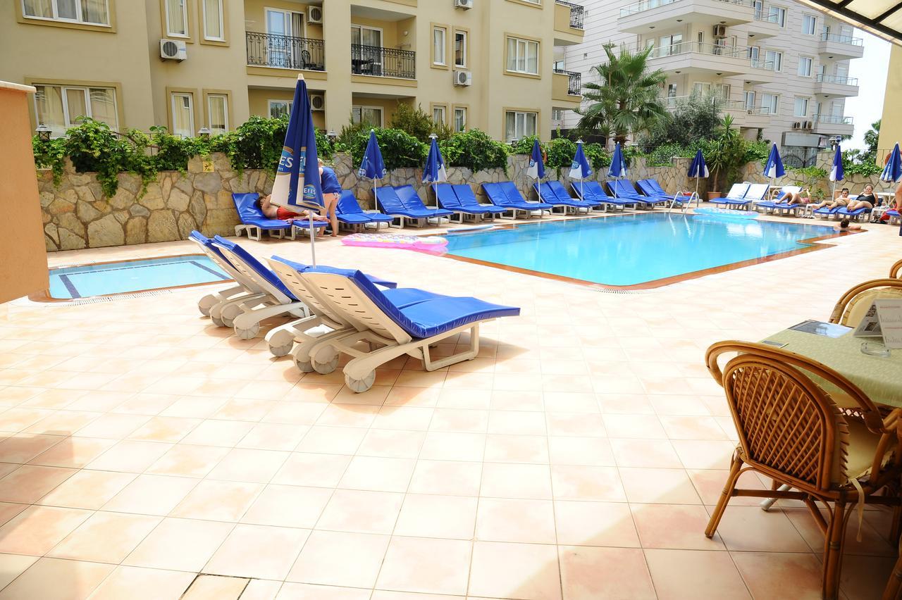 Akman Beach Apart Otel Alanya Esterno foto